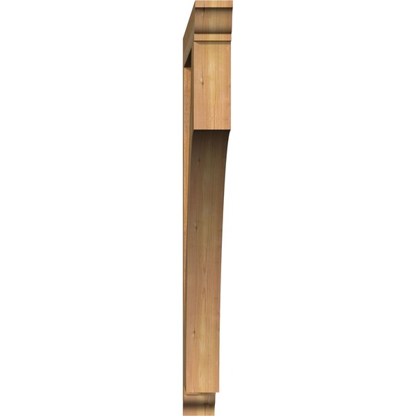 Westlake Traditional Rough Sawn Bracket, Western Red Cedar, 4W X 44D X 48H